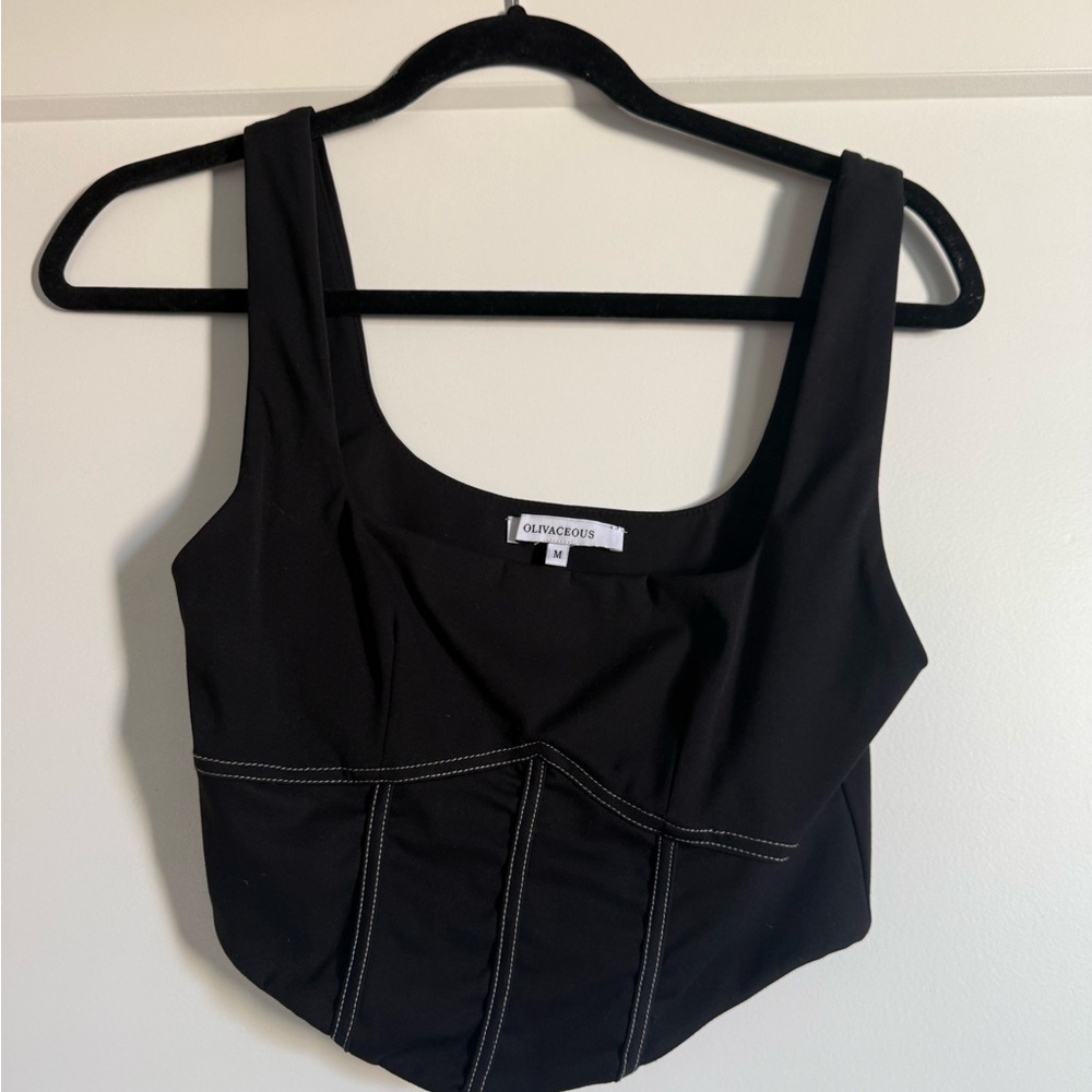 Black Corset Top